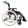 Manualny wózek inwalidzki z kołami na szybkozłączkach Medilife U3