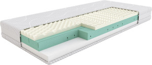 Materac ortopedyczny SleepMed Standard z możliwością wykorzystania do łóżek z regulowanym stelażem Comfort 90x200