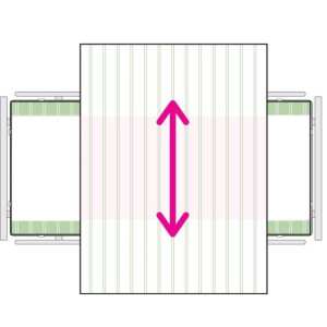 Nakładka kierunkowa ETAC Immedia SatinSheet DrawSheet 2 kierunkowa 200 x 100 cm Mini