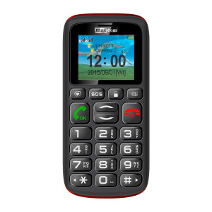 Prosty telefon komórkowy dla seniorów Maxcom MM428 BB