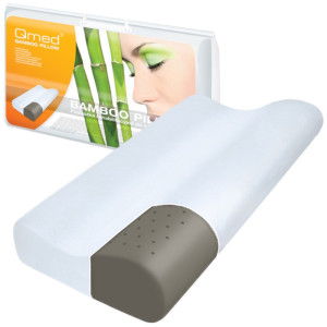 Qmed Bamboo Pillow - Poduszka do snu z bambusem