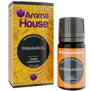 Olejek zapachowy do aromaterapii 6ml AROMA HOUSE - zapach: Pomarańczowy