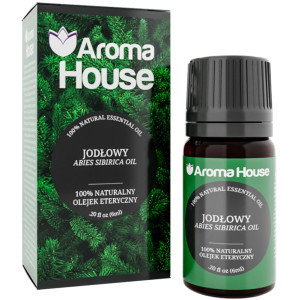 W pełni naturalny zdrowotny olejek eteryczny 6ml Aroma House Jodłowy