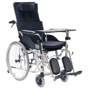 Wózek inwalidzki specjalny, stabilizujący plecy i głowę RECLINER - NFZ - 46 cm